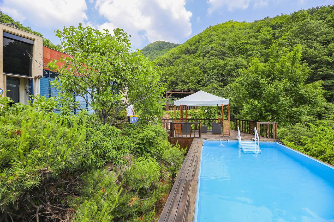 Penatess Pool Villa Чхунджу Экстерьер фото